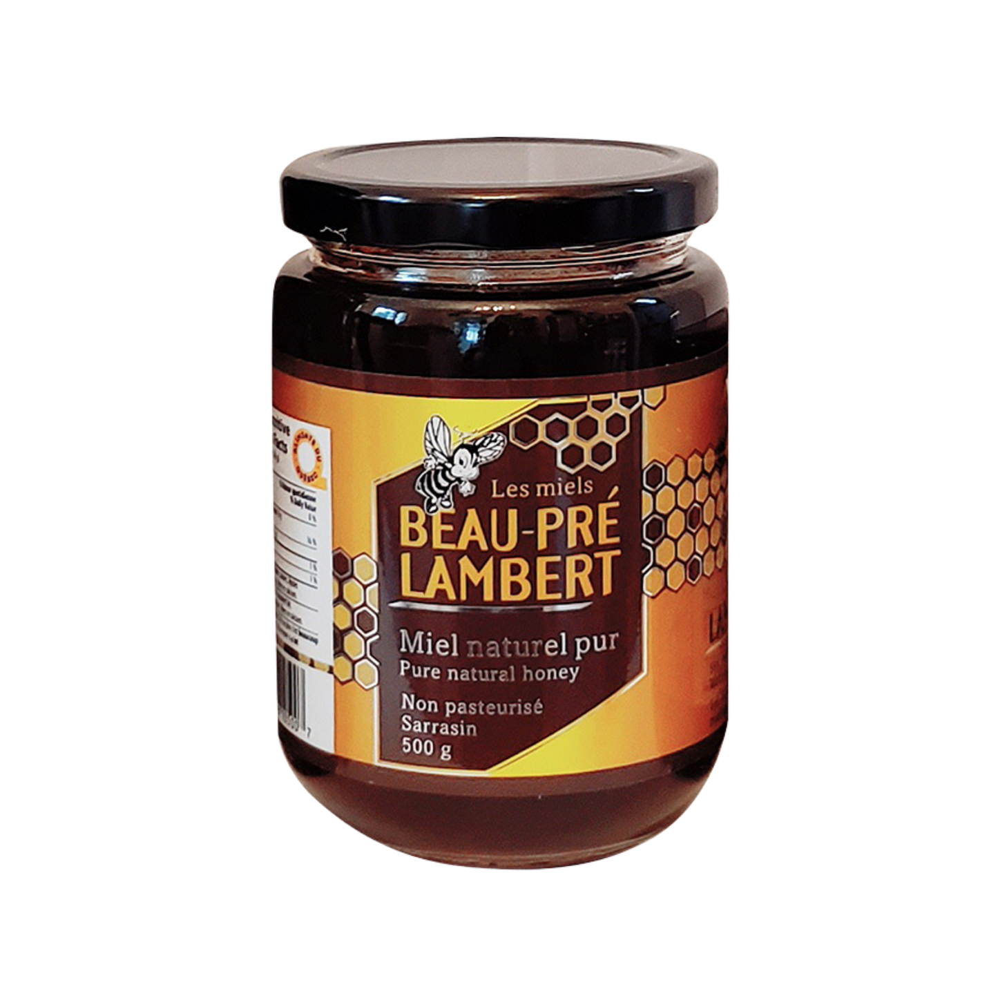 Le Capitaine raw unpasteurized buckwheat honey, 500 g