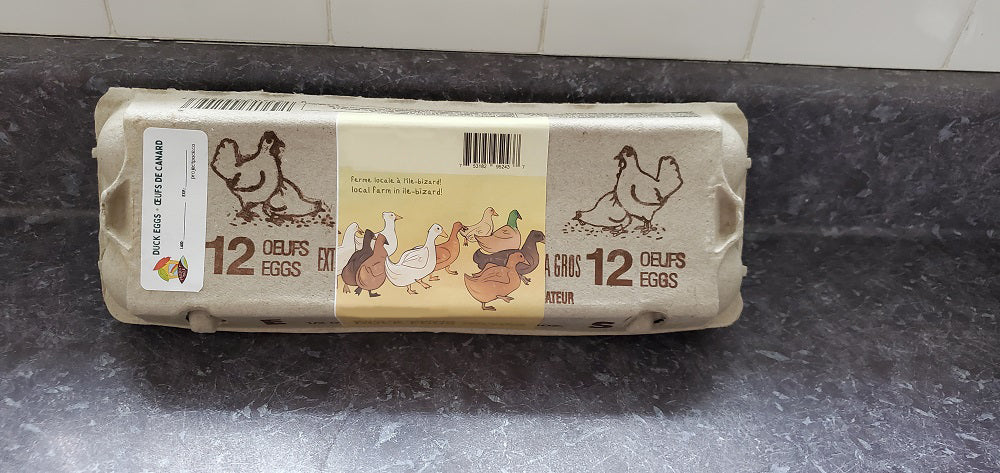 12 x Duck Eggs Certified organic and Kosher