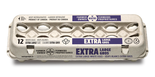12 x Extra Large White Eggs