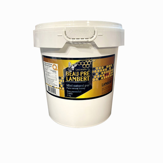 Pure Natural Honey Unpasteurized Clover 3 Kg