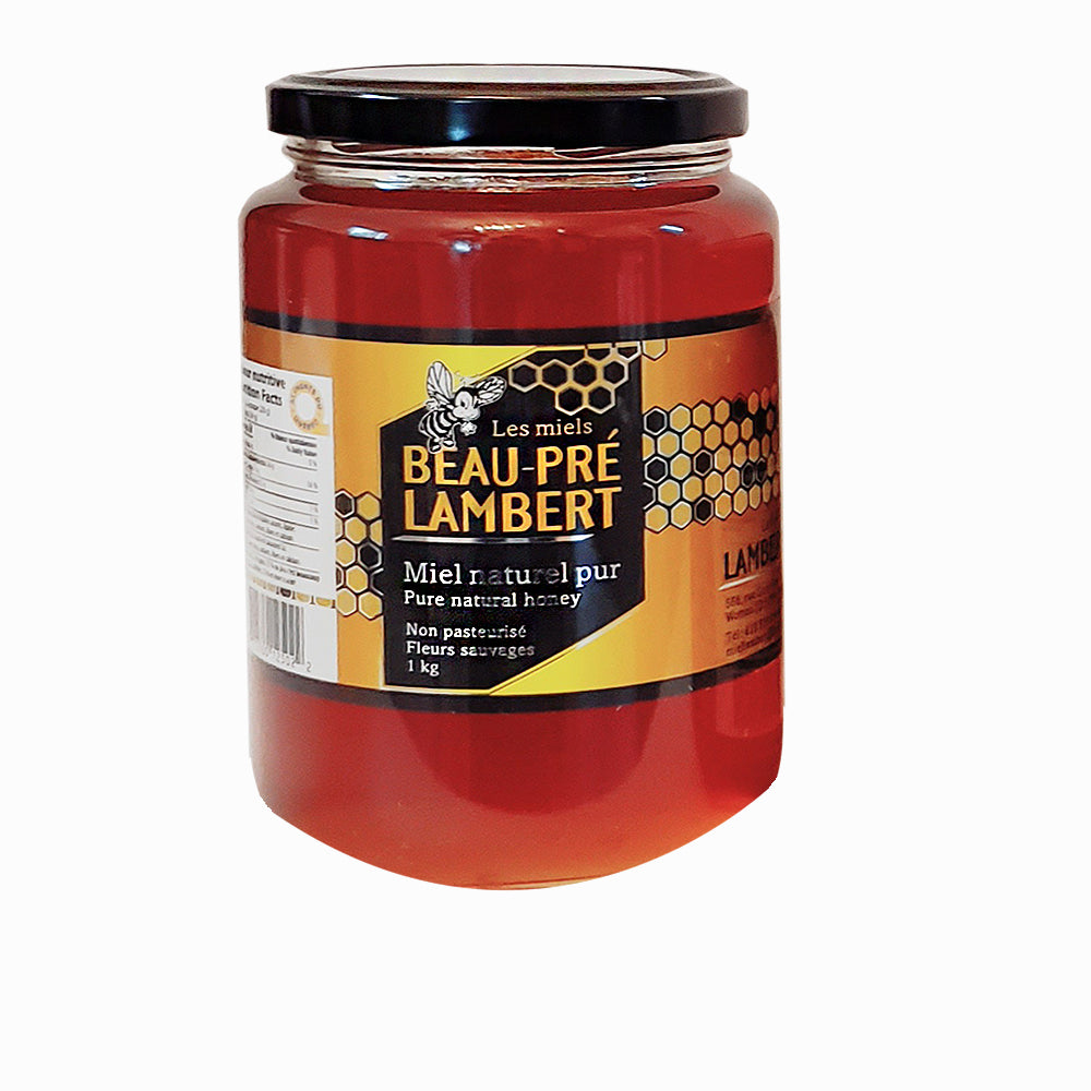Pure Natural Honey Non Pasteurized Wild Flowers 1 Kg MK