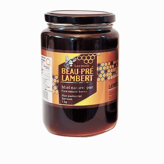 Pure Natural Honey Unpasteurized Buckwheat 1 Kg MK
