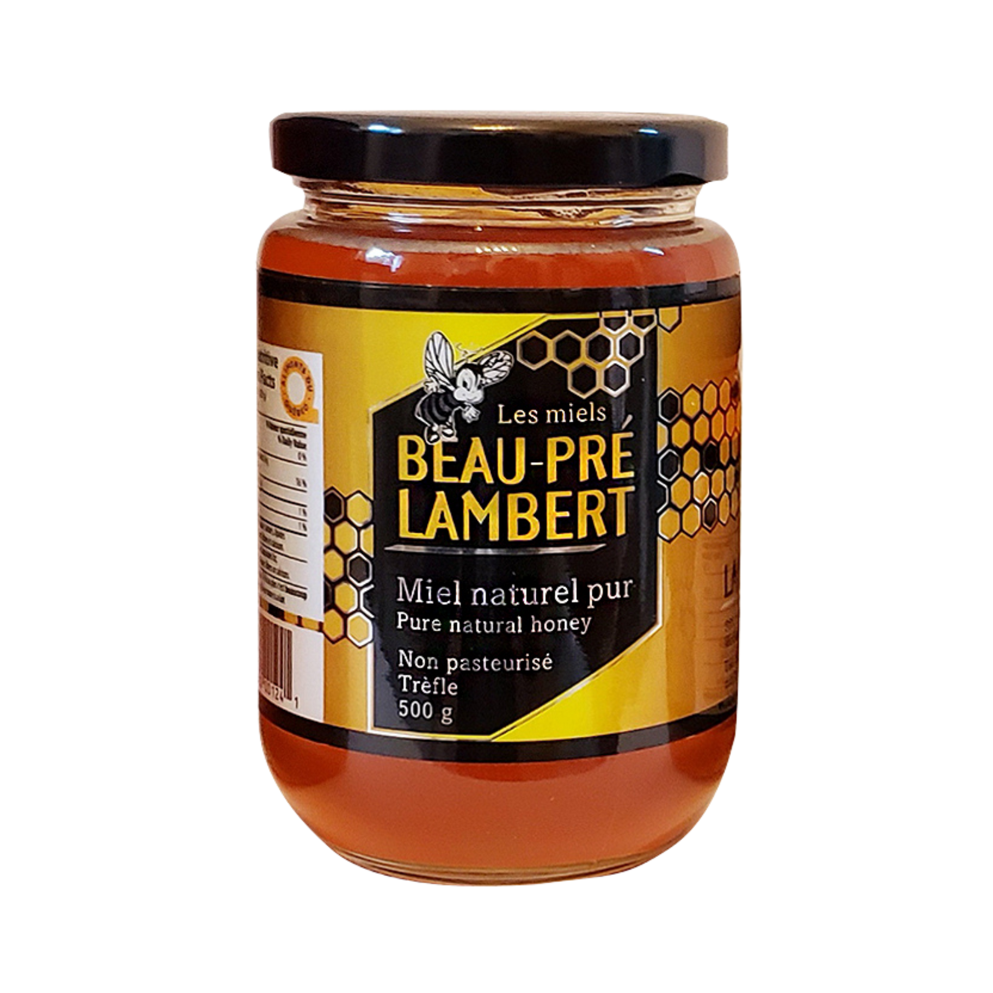 Le Capitaine raw unpasteurized clover honey, 500 g