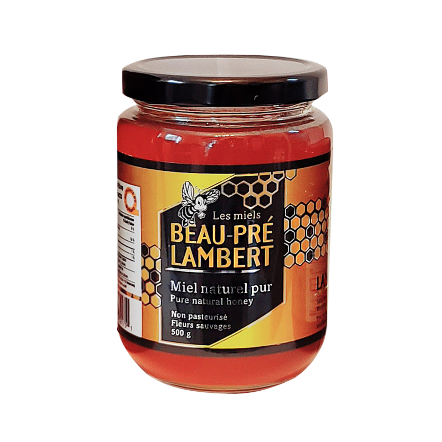 Le Capitaine raw unpasteurized wildflower honey, 500 g