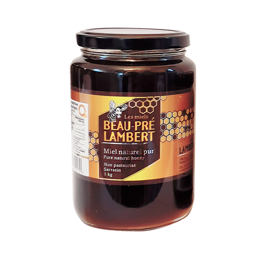 Pure Natural Honey Unpasteurized Buckwheat 1 Kg MK