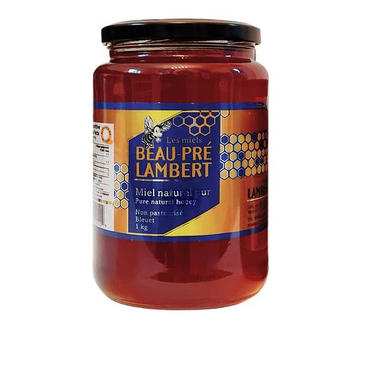 Pure Natural Honey Unpasteurized Blueberry 1 Kg MK