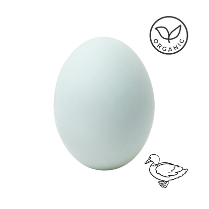 Le Capitaine certified organic, kosher free-range duck eggs, dozen
