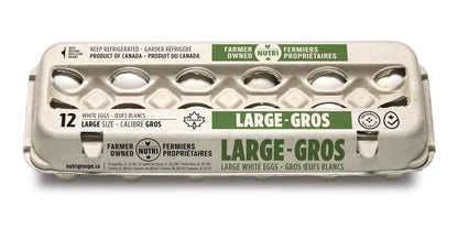 Le Capitaine large white eggs, dozen