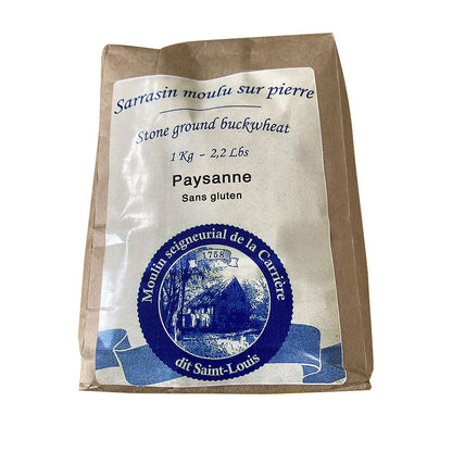 Le Capitaine stone-ground buckwheat flour, 1 kg, gluten-free
