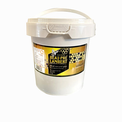 Miel naturel pur baratté 1 kg Les Miels Beau-Pré Lambert | Pure natural churned honey 1 kg