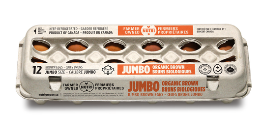 12 x Jumbo  Brown Eggs